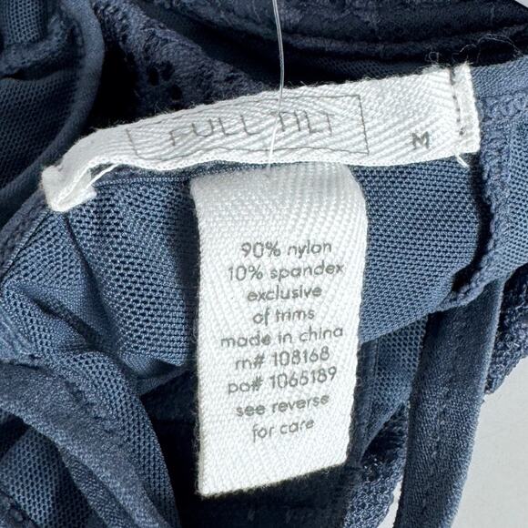 Full Tilt‎ Lace Corset in Dusk Gray Womens Size Medium New NWT - Picture 6 of 7